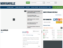 Tablet Screenshot of minyanville.com